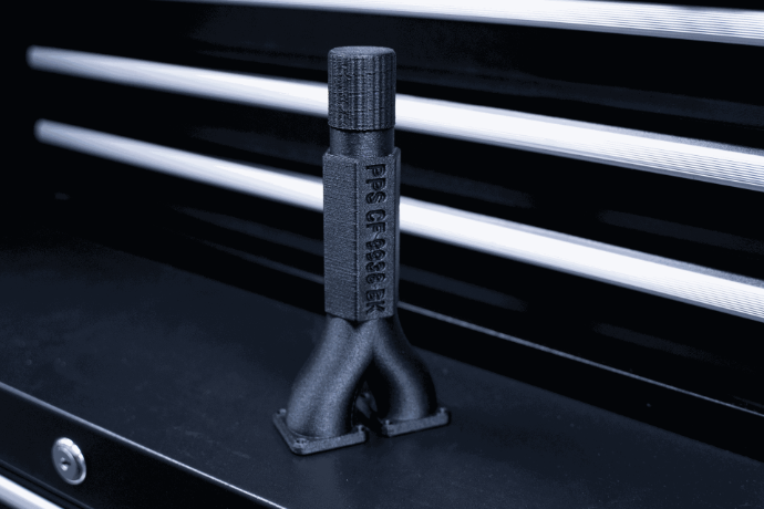 LUVOCOM 3F PPS CF 9938 3D printed part