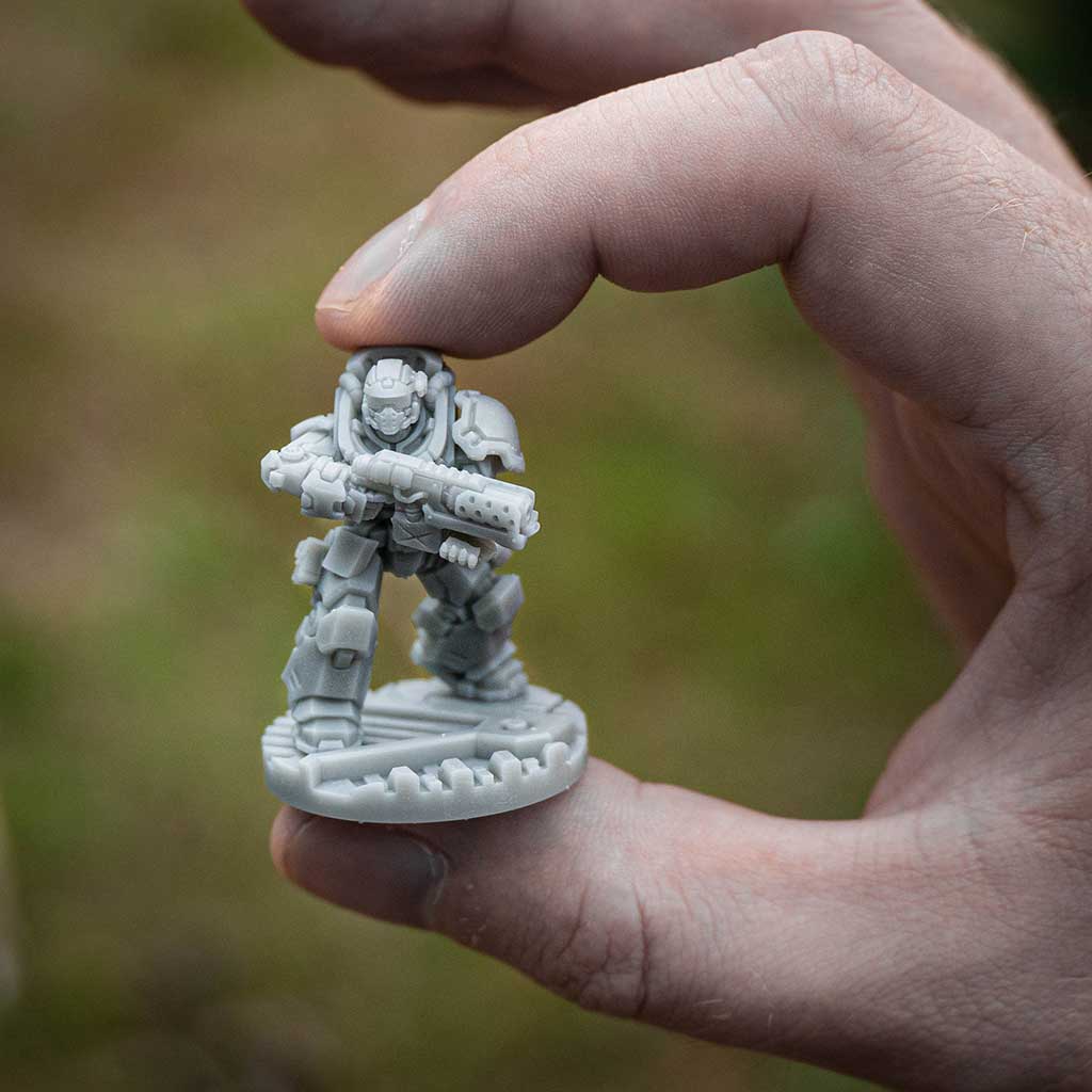 Miniature LCD Resin - Model