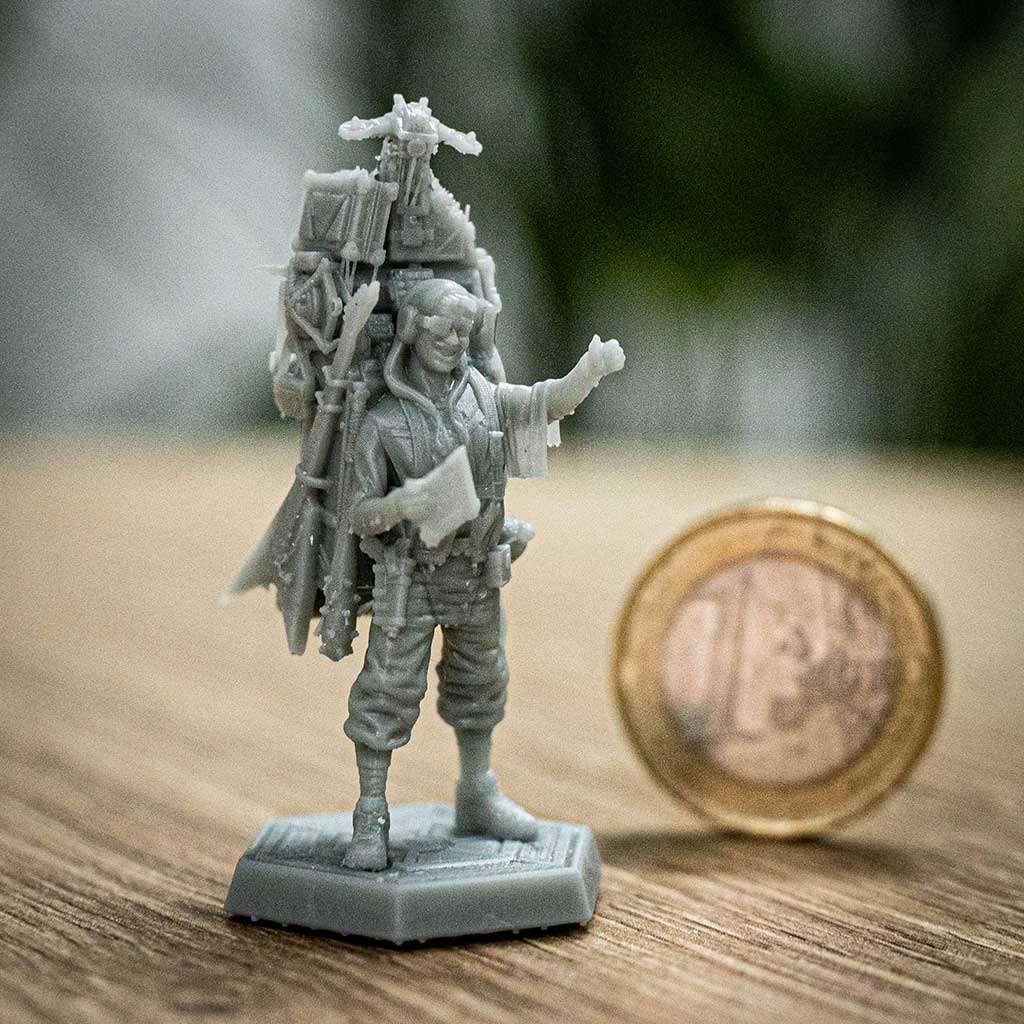Miniature LCD Resin - Model