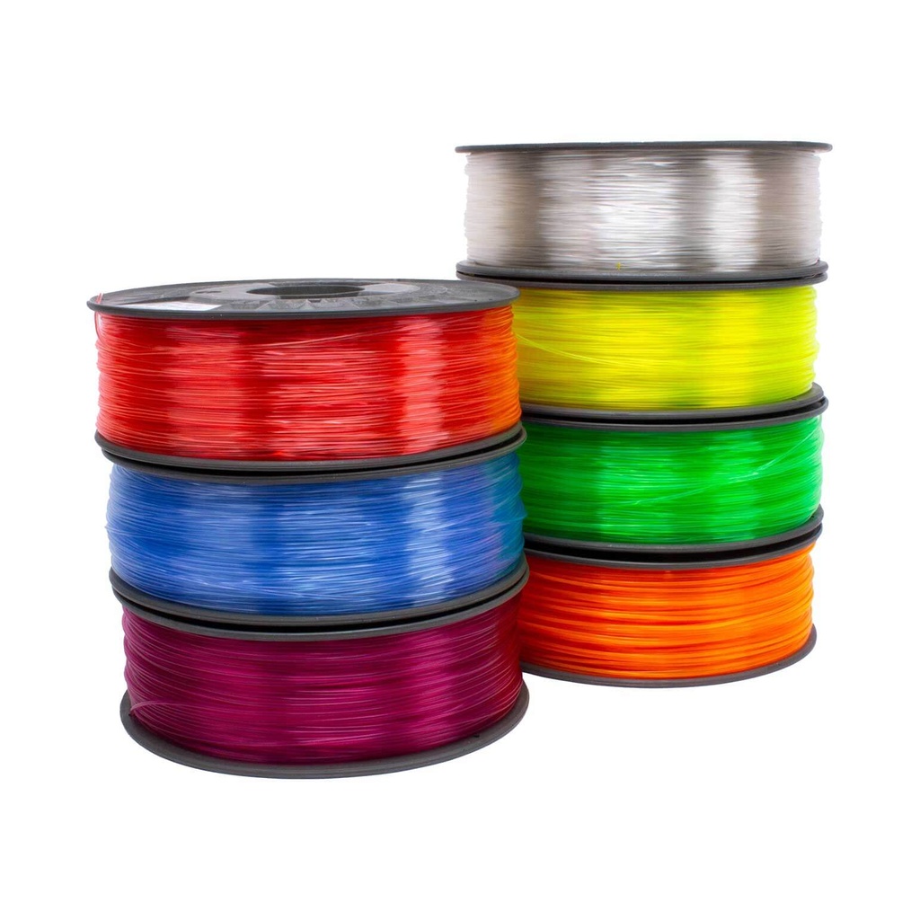 Transparent-PLA-spools
