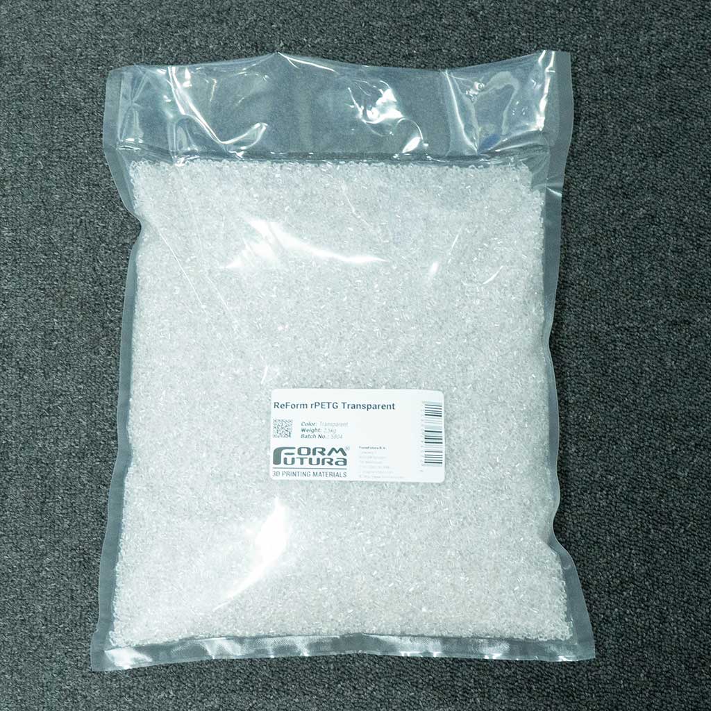 ReForm rPETG Transparent - Pellets